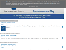 Tablet Screenshot of blogs.thealternativeboard.co.uk